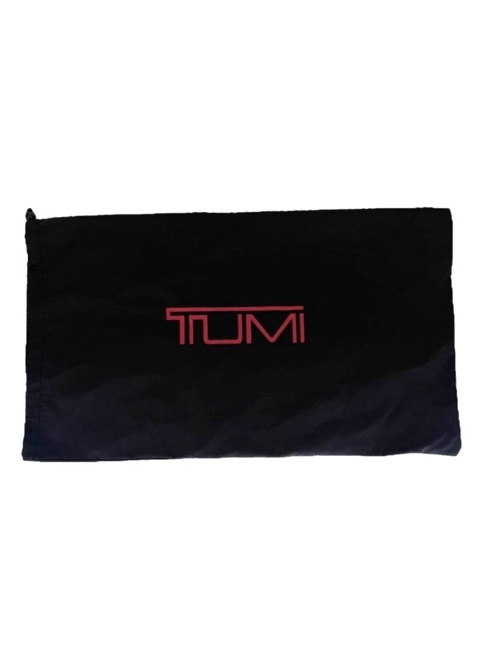 Tumi Drawstring Travel Laundry Dust Bag Black Nylon